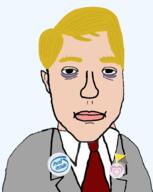 bags_under_eyes blond button closed_mouth clothes flag:anarcho-capitalism flag_pin girllover girllover_symbol hair incel nathan_larson necktie pedophile pedophilia suicide variant:chudjak white_skin // 1452x1827 // 410.5KB