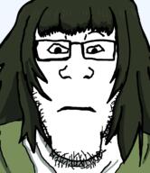 anime hair jacket maho_hiyajo steins_gate subvariant:neutralplier variant:markiplier_soyjak // 1035x1200 // 76.8KB