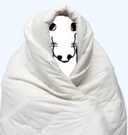 animal blanket comfy irl png soyjak transparent variant:dogjak whisker // 1377x1453 // 1002.3KB