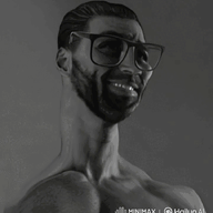 drinking glasses grey grey_skin nas:gigachad rating=ias skinny soy soylent soylent_(cacao) // 720x800 // 6.9MB