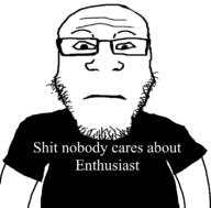 careless closed_mouth clothes ear enthusiast glasses merge neutral shitnobodycaresabout soyjak stubble subvariant:neutralplier subvariant:science_lover text tshirt variant:chudjak variant:markiplier_soyjak // 800x789 // 60.4KB