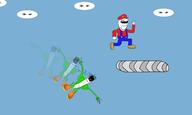 cap clothes cloud full_body glasses glove green_skin hat imminent_death jump mario multiple_soyjaks mustache nintendo open_mouth overalls platform shoe soyjak stubble subvariant:fingerboy subvariant:wholesome_soyjak variant:a24_slowburn_soyjak variant:gapejak video_game yoshi // 2000x1200 // 399.0KB