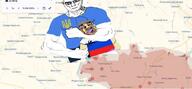 blond bloodshot_eyes blue_eyes buff chad communism crying glasses hammer_and_sickle headlock russia russo_ukrainian_war soyjak speech_bubble_empty strangling subvariant:brunetto subvariant:muscular_chud tongue tryzub ukraine variant:bernd variant:chudjak vatnik white_skin yellow_teeth // 1280x596 // 147.1KB