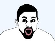 beard ear hair open_mouth soyjak variant:unknown // 900x746 // 26.8KB