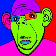 baby closed_mouth deformed ear glasses merge soyjak stubble subvariant:cobusion subvariant:jacobson subvariant:wholesome_soyjak trend:colorjak variant:a24_slowburn_soyjak variant:bernd variant:cobson variant:gapejak // 721x720 // 15.0KB