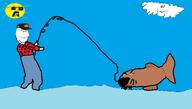 3soyjaks animal doctos fish fisherman fishing fishing_rod incomprehensible_woahjack nature soyjak subvariant:doctos subvariant:wholesome_soyjak sun variant:cobson variant:gapejak variant:impish_soyak_ears water // 4096x2320 // 504.7KB