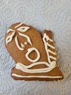 gingerbread hanging irl napkin open_mouth redraw rope soyjak suicide variant:bernd // 4000x3000 // 3.5MB