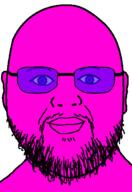 bald beard blue_eyes blue_glasses closed_mouth doll_(user) glasses lips pink_skin soyjak variant:billy // 419x610 // 11.0KB
