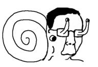 animal closed_mouth glasses hair snail soyjak variant:chudjak // 415x283 // 14.2KB
