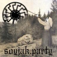 album_cover burzum chud face filosofem gregorian_font imp looking_at_you music pagan smile smilling sonnenrad soyjak soyjak_party variant:chudjak variant:cobson variant:impish_soyak_ears // 1280x1280 // 2.9MB