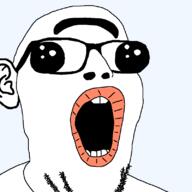 beard black_sclera chin ear glasses lips miko_(namefag) neckbeard oh_my_god_she_is_so_attractive stubble unibrow variant:mikojak // 800x800 // 25.6KB