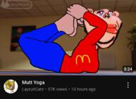 LayzuhCatz ack amerimutt animal anime bloodshot_eyes blue_eyes cat ear epi furry furry_artist glasses gooner hanging rope stubble thumbnail tongue variant:bernd yellow_fur yoga youtube youtube_thumbnail // 900x662 // 365.5KB