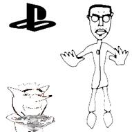 chud crash_bandicoot gem gemmy lab_assistant meta:tagme playstation playstation_1 playstation_logo variant:chudjak variant:gapejak // 500x502 // 23.2KB