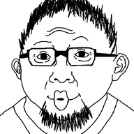 alternate clothes ear glasses goatee hair hairy looking_at_you meta:lipsync variant:rotjak // 700x700 // 22.3KB