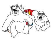 glasses godzilla iron_man king_kong nintendo nintendo_switch open_mouth soy soyjak soylent stubble tattoo vaccine variant:unknown video_game // 988x732 // 12.2KB