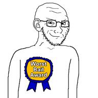 badge closed_mouth ear glasses smile smug soyjak stubble variant:soyak // 600x600 // 45.1KB