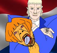 2soyjaks anti_ongezellig choke_hold flag:netherlands joost_klein mymy ongezellig the_weak_should_fear_the_strong tongue variant:bernd variant:chudjak // 1996x1844 // 707.6KB