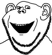 creepy funny laughing open_mouth variant:impish_soyak_ears wide_eyes // 598x633 // 15.5KB