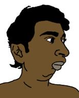artist:Astrofene black_eyes brown_skin hair india indian looking_to_the_right no_mustache pajeet shaved t50_eyes variant:pajeetjak // 634x783 // 27.2KB