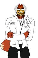 clothes doctor dr_fox glasses hair orange_skin subvariant:dr_soystein tail unikitty variant:markiplier_soyjak // 545x824 // 45.0KB