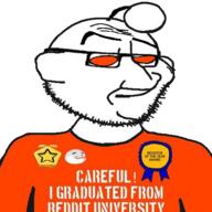 beard careful eyebrow forehead_lines glasses graduate iloveorange oklahoma orange orange_eyes orange_shirt reddit reddit_gold reddit_university smug tagme_just_tagme_because_i_say_so_ok university variant:smugjak variant:unijak wholesome // 459x460 // 142.7KB