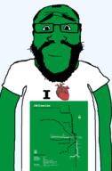 1892 1893 1895 1897 1903 1907 1993 argyria arm balding beard calm chicago chicago_transit_authority closed_mouth clothes glasses green_line_(cta) green_skin hair happy heart i_heart illinois map public_transit smile soyjak subvariant:science_lover text torso train transparent_background united_states variant:markiplier_soyjak // 1602x2440 // 393.9KB