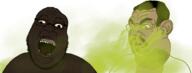 black_skin brap brapzilian brown_skin open_mouth scream smelling variant:brightson variant:senhor_linguica yellow_sclera yellow_teeth // 1635x620 // 426.3KB