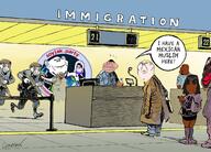 badge can closed_mouth clothes ear full_body gem glasses hair hanging hat holding_gem holding_object holding_sproke immigration judaism kippah meta:tagme octopus open_mouth purple_hair rope smile soyjak soyjak_party speech_bubble sproke star_of_david stubble subvariant:jartycuck subvariant:mexiaryan text tranny variant:bernd variant:chudjak variant:impish_soyak_ears variant:meximutt variant:soyak variant:soytan warrior-z_(user) // 1600x1146 // 356.0KB