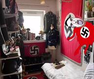 ack animated arm bouncing chud clothes crying full_body glasses hanging irl_background leg mustache oe_cake open_mouth rope sound soyjak subvariant:patrick suicide variant:chudjak video // 1600x1342, 18.2s // 1.3MB