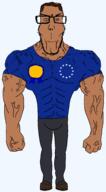 award buff euromutt europe flag:european_union full_body muscle_man muscles op_is_a_retarded_lazy_faggot_for_not_tagging_his_own_shit open_mouth smile star subvariant:euroaryan subvariant:euromutt variant:markiplier_soyjak // 1094x1977 // 66.7KB