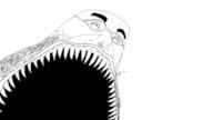 anime glasses open_mouth sharp_teeth stubble tagme_weeb_name variant:unknown // 1920x1080 // 285.0KB