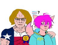 ? astrofene_(namefag) beard blond blue_eyes blush boykissersilly_cat brown_hair chad chudnater2(namefag) clothes cloud crimea crimean_tatar fagskin flag:crimean_tatar flag:texas flag:transgender_pride_flag furry glasses hand hat hmoma hohol human_male_on_male_anthro muscles pig pink_skin purple_hair series:astrofene_and_his_bvll_chudnater2 soyjak stubble subvariant:chudjak_front subvariant:muscular_chud subvariant:wholesome_soyjak texas tranny trans trend:aryan twinkjak ukropig variant:chudjak variant:gapejak variant:twinkjak wojak // 1920x1500 // 1006.4KB
