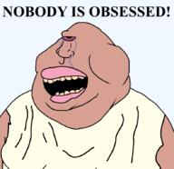 big_lips bloodshot_eyes clothes crying cyclops greece greek_mythology monster nobody obsessed odysseus one_eye open_mouth polyphemus_(the_odyssey) tan_skin text the_odyssey toga transparent_background variant:meximutt yellow_teeth // 888x861 // 74.8KB