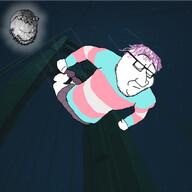 Charlotte_Fosgate bridge calm jumping moon suicide tranny variant:gapejak variant:smugjak // 1079x1080 // 1.3MB