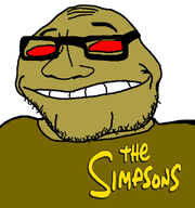 bald chin dark evil glasses logo red_eyes smirk soyjak stubble subvariant:lakuse the_simpsons transparent_background variant:smugjak wrinkles // 600x640 // 50.0KB