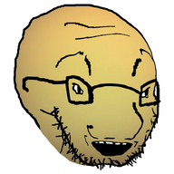 autism distorted glasses moon open_mouth saturn solar_system soyjak space stubble titan variant:soyak // 750x750 // 197.3KB