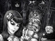 4soyjaks alien amphibian arm art bowtie clothes clown demiurge drawn_background flower frog full_body glasses gnosticism hair hand nas:pepe open_mouth pepe pepe_the_frog plant religion smile soyjak spurdo stubble sunflower variant:a24_slowburn_soyjak variant:el_perro_rabioso variant:markiplier_soyjak variant:soyak // 1800x1350 // 962.0KB