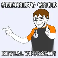 award badge brown_hair celtic celtic_fc chud dan english_text football glasses hair hand pointing rangers rangers_fc seething smile smirk smug soccer soybooru stubble subvariant:soyak_(smug) text variant:soyak // 1100x1100 // 321.9KB