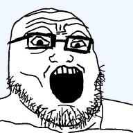 merge open_mouth series:fusionjaks subvariant:sopranoplier template variant:markiplier_soyjak variant:tony_soprano_soyjak white_skin // 600x600 // 23.6KB