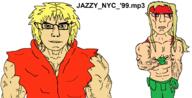 aryan fighting_game multiple_soyjaks street_fighter street_fighter_3 street_fighter_3rd_strike subvariant:chudjak_front subvariant:muscular_chud subvariant:unbotheredchud variant:chudjak // 1810x922 // 76.6KB