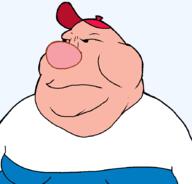 angry big_nose billy_(the_grim_adventures_of_billy_and_mandy) cap cartoon cartoon_network clothes fat hat obese soyjak t-shirt the_grim_adventures_of_billy_and_mandy variant:meximutt white_skin // 888x849 // 33.9KB