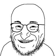 bald beard big_nose glasses jewish_nose kike smile template variant:unknown // 529x539 // 6.0KB