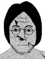 eyebrows forehead_lines glasses hair mouth_closed nose soyjak static stubble variant:lennonjak // 382x501 // 21.8KB