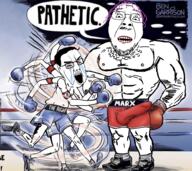 ben_garrison boxing comic crying nazism tranny variant:bernd variant:chudjak words // 941x840 // 1.0MB