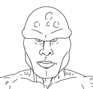 angry aryan_chad bald blond blue_eyes lips long_nose looking_at_you looksmax muscular_male subvariant:beautiful_trevorwarrior subvariant:muscular_chud template variant:chudjak variant:disgusting_trevorcreature white_background // 1606x1536 // 89.3KB