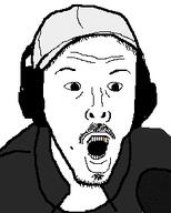 beard breadtube clothes cuckold golden_tooth hat headphones idubbbz meta:op_is_a_shalala_for_not_adding_a_variant_tag microphone podcast variant:unknown youtuber // 233x291 // 3.5KB