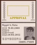 approval badge chain ear eyes froot gem glasses nate no papers_please passport pixel_art soot soybooru soyjak soyjak_party that_one_fucking_picture_of_nate_being_a_smug_little_bastard thrembo variant:soyak // 264x324 // 7.0KB
