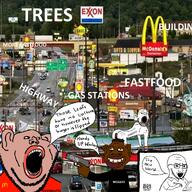 americuck amerimutt black_shirt black_skin brown_skin building car comic exxon_mobil faggot fast_food forest gas_station gun highway irl_background label mcdonalds naked nas:tyrone nigger nsfw open_mouth outdoors quiznos red_shirt road shell stan_kelly starbucks statue_of_liberty subvariant:impish_amerimutt subvariant:soyak_(irritated) taco_bell tattoo text tree truck united_states variant:chugsjak variant:gapejak variant:impish_soyak_ears variant:soyak white_skin // 1800x1800 // 2.9MB