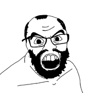 1soyjaks angry balding beard eyes glasses mouth_open open_mouth series:fusionjaks subvariant:bug_lover subvariant:science_lover teeth template transparent_background variant:feraljak variant:markiplier_soyjak white_skin // 1227x1177 // 25.7KB