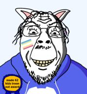 award discord flag:minor_attracted_person furry groomella groomer hoodie ominous pedophile smile variant:bernd // 2014x2164 // 380.6KB